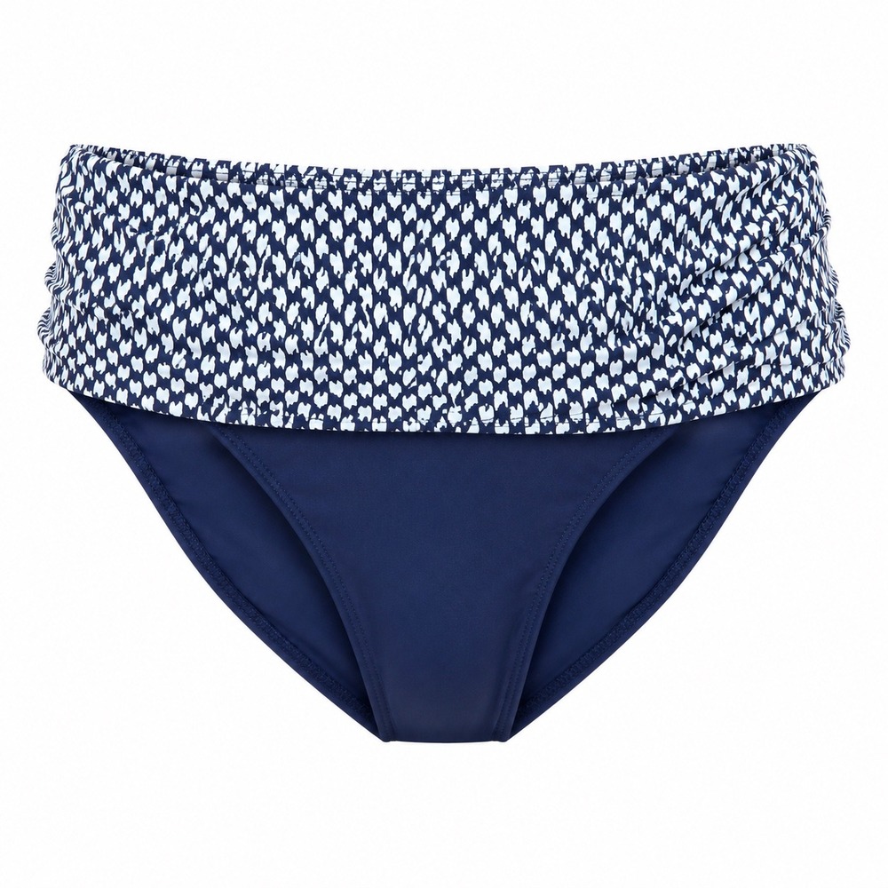 Christina Swimwear NWT Slimming Bikini Bottoms Navy 10 beach swim cruise pool